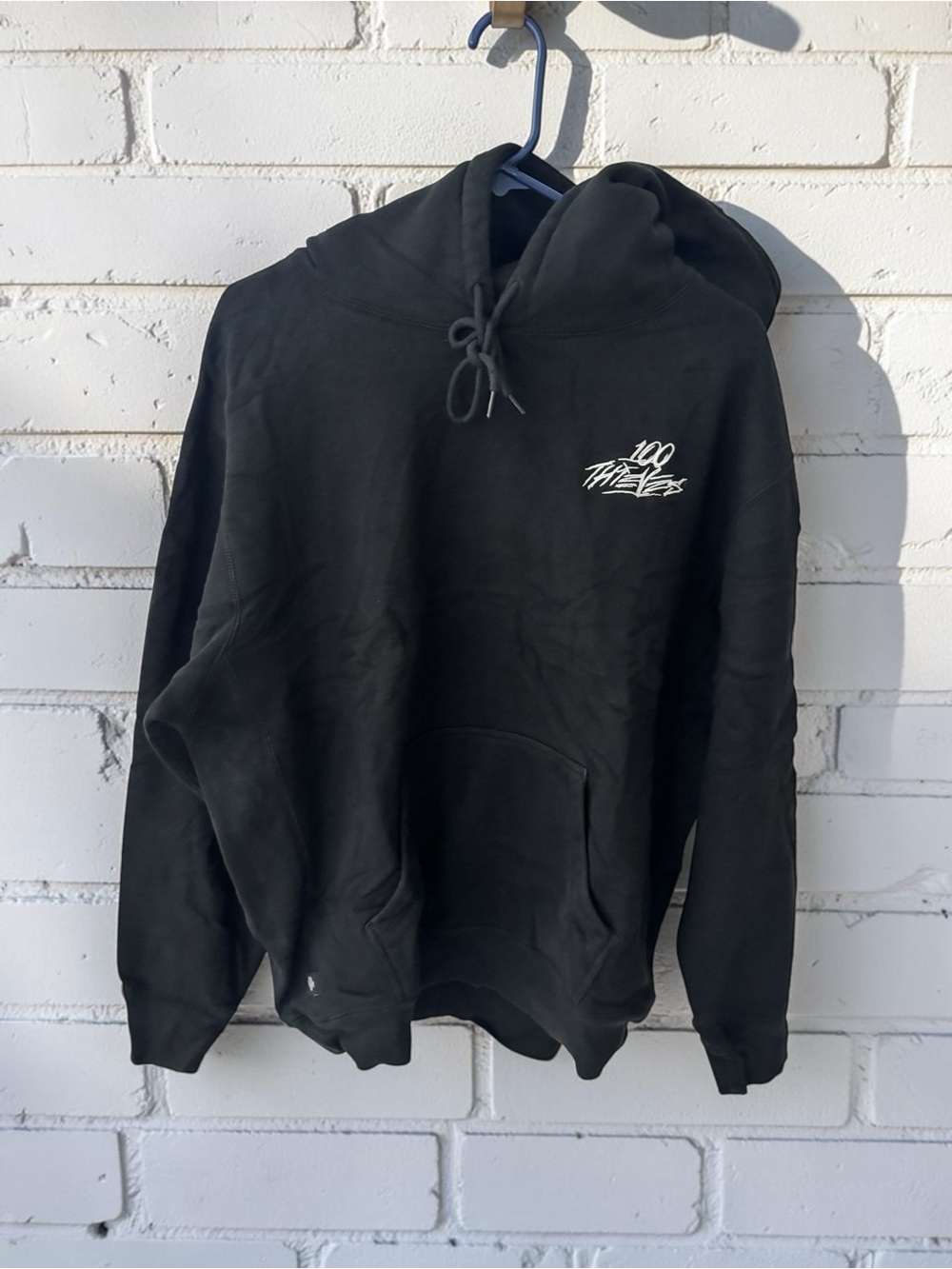 100 Thieves Black Hoodie